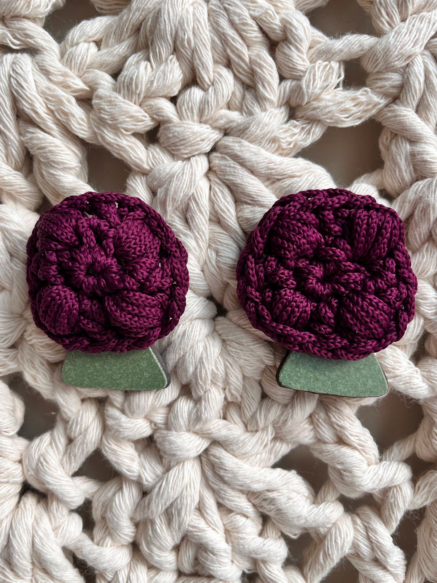 brinco bela flor