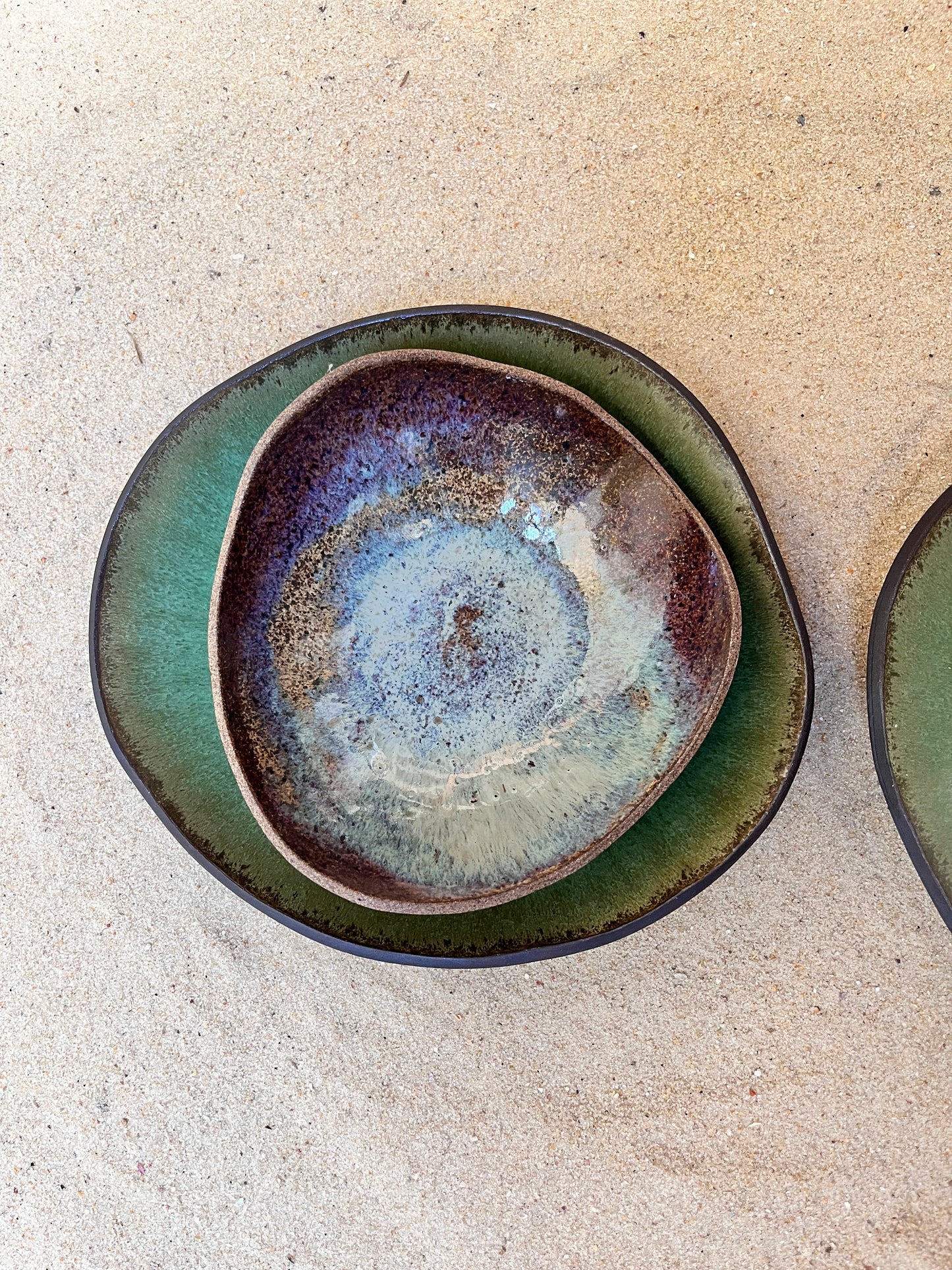 duo de pratos rasos oliva