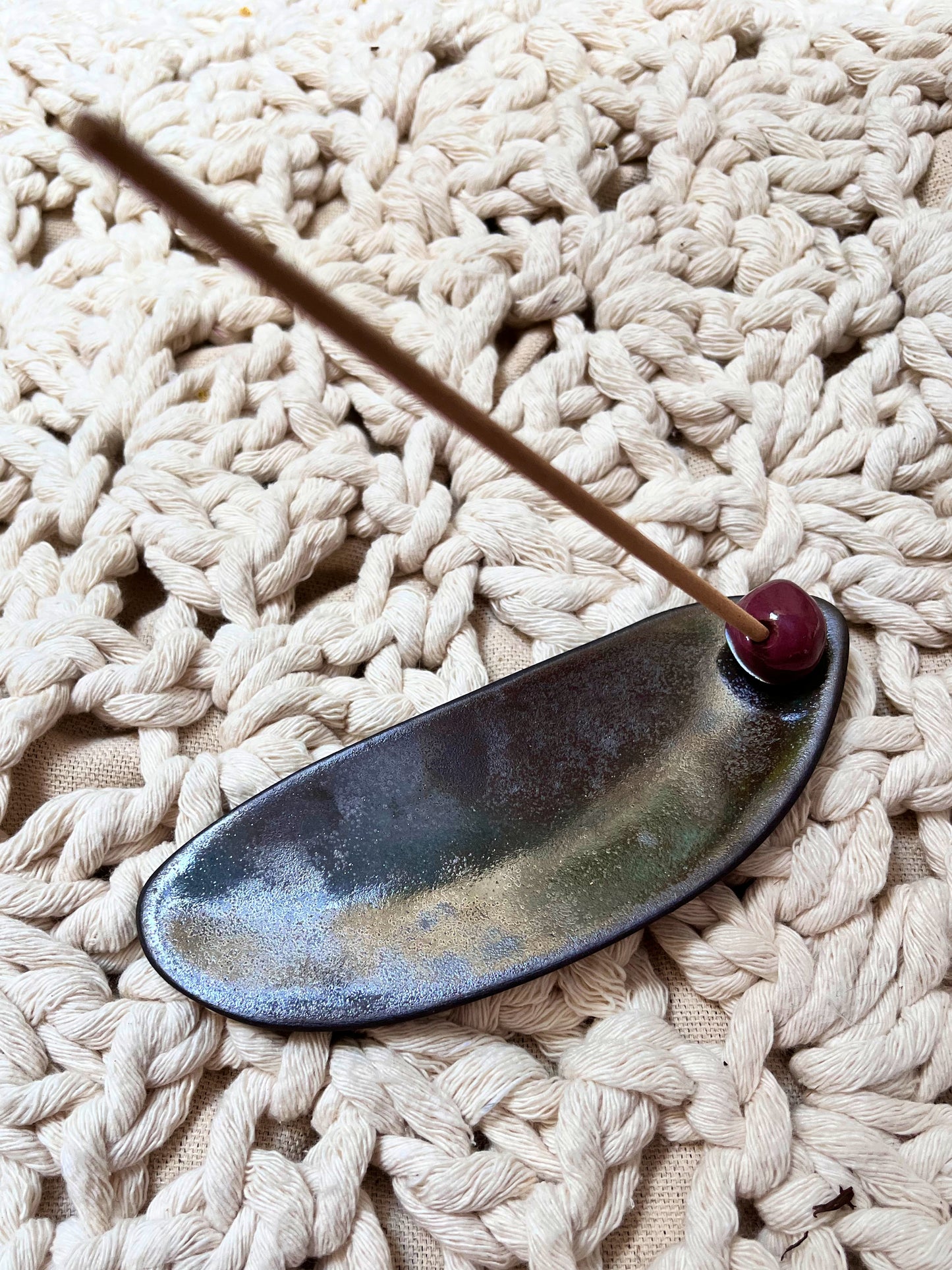 incensário gota no mar grafite