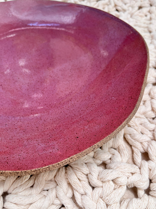 prato de servir cereja