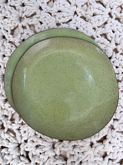 duo de pratos rasos avocado com chia