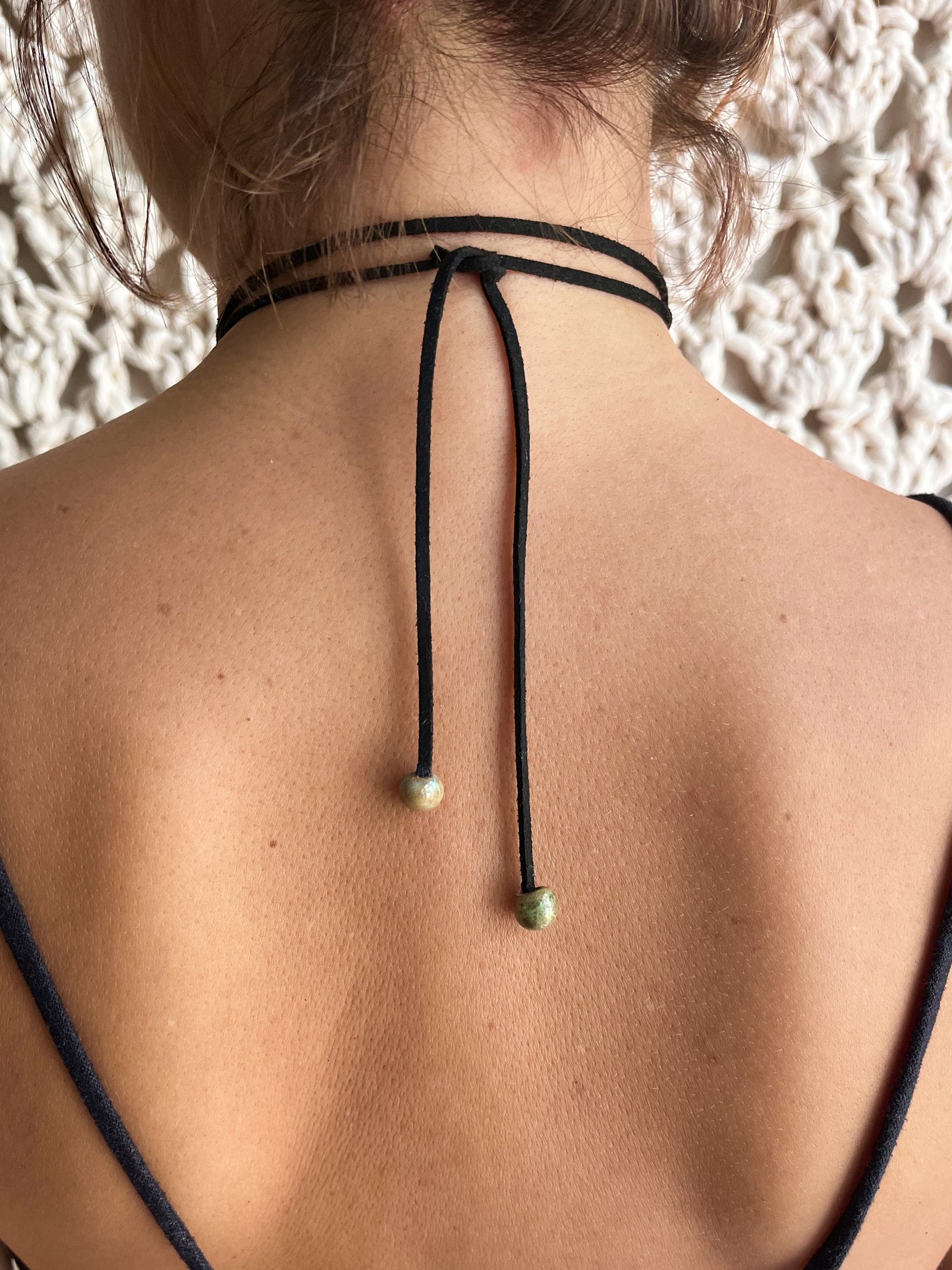 colar-gargantilha à francesa