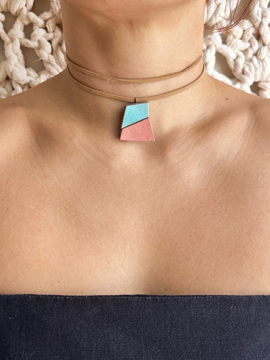 colar-gargantilha à francesa | caramelo