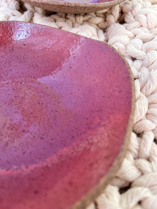 duo de cumbuquinhas de sobremesa beterraba