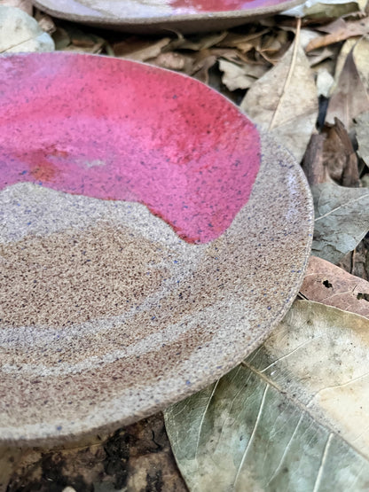 duo de pratinhos rasos calda de cereja