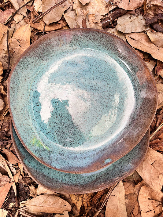 duo de pratos rasos água doce