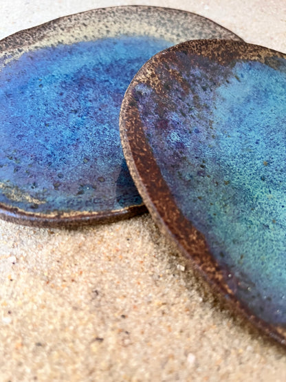 duo de pratinhos para petiscar céu e sol