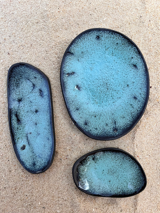 trio de miudinhos piscina