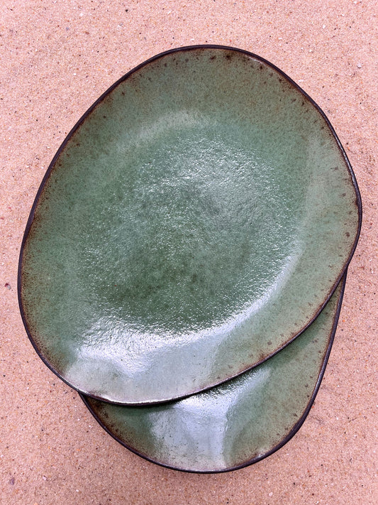 duo de pratinhos oliva